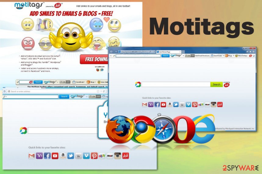 Motitags Toolbar hijack