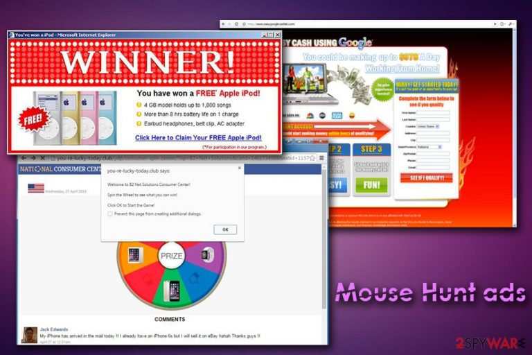 Mouse Hunt ads Mouse Hunt ads