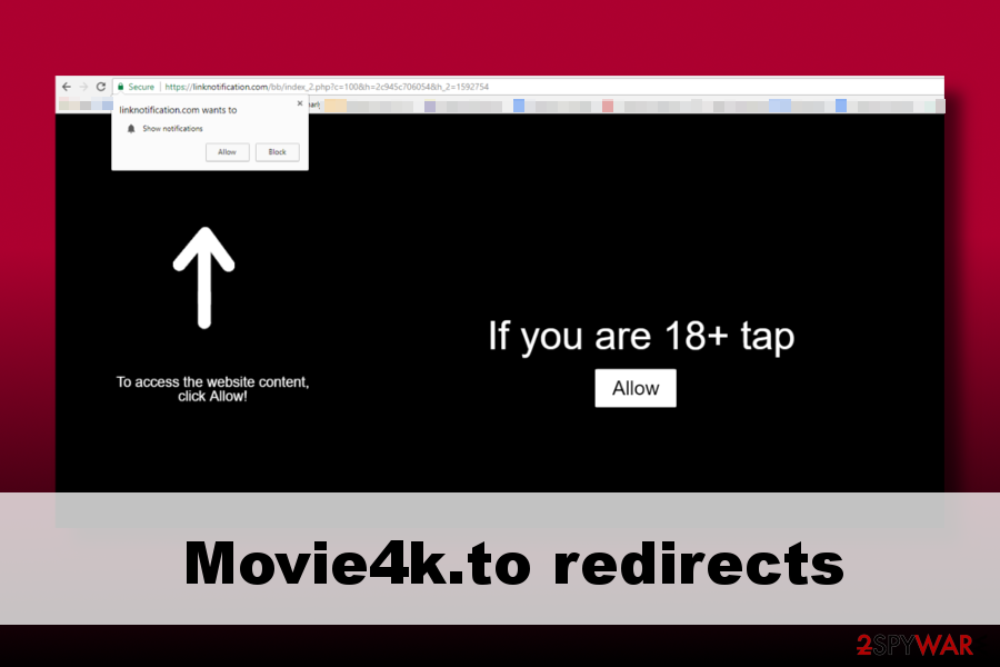 Movie4k.to redirect example