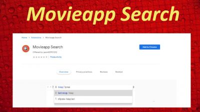 Movieapp Search browser hijacker