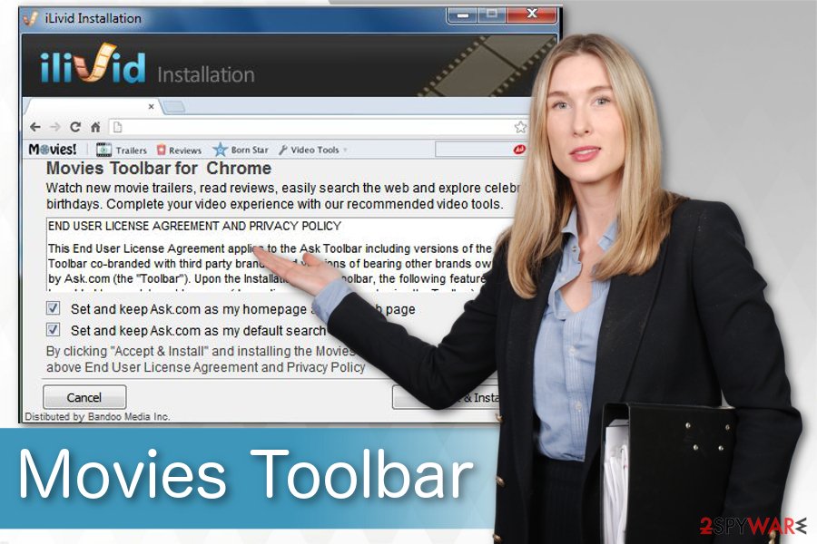 Movies Toolbar illustration