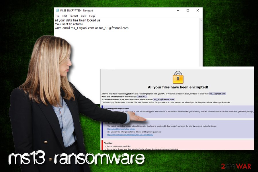 ms13 ransomware virus