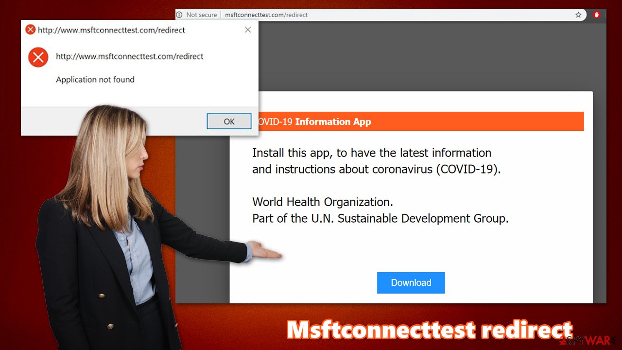 Msftconnecttest redirect virus