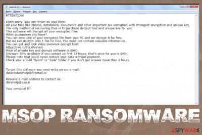 Msop ransomware
