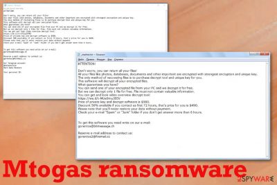 Mtogas ransomware