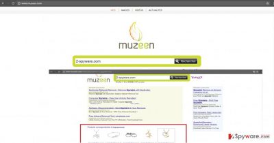 Muzeen.com virus on Chrome