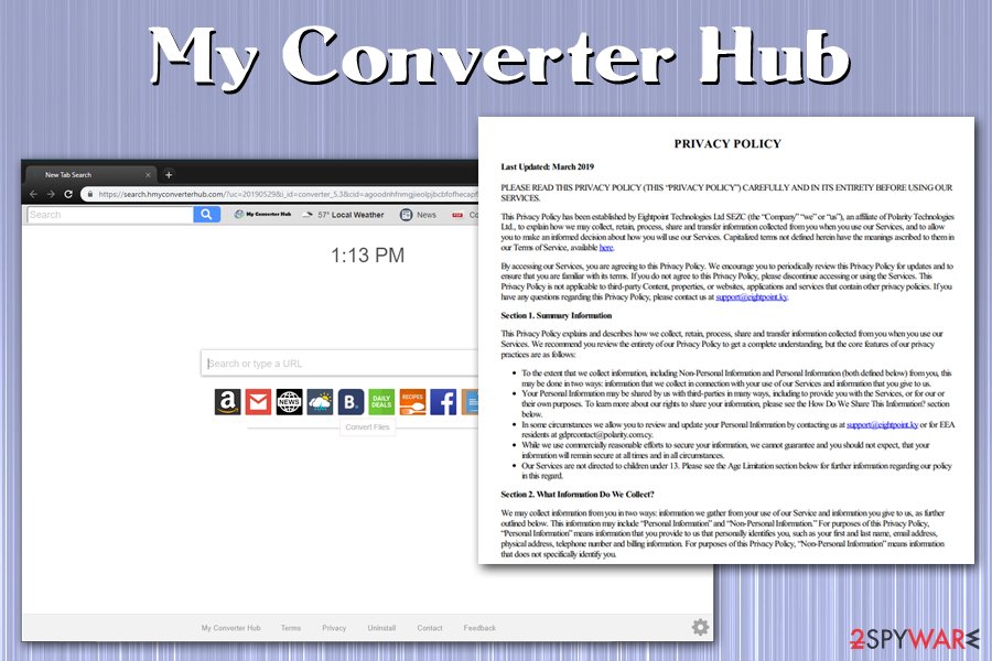 My Converter Hub Privacy Policy