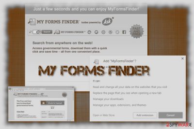 My Forms Finder sample