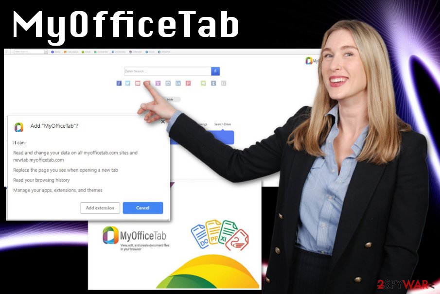 MyOfficeTab browser hijacker