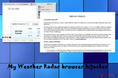 My Weather Radar hijacker
