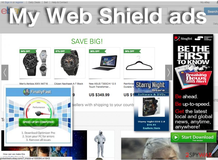 Web Shield ads