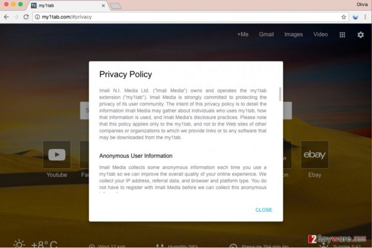 My1tab.com virus