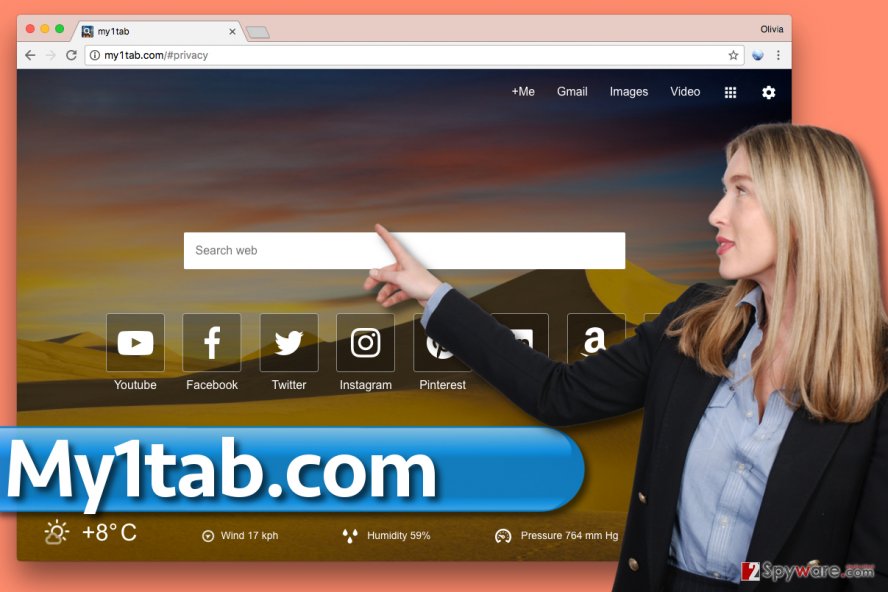 My1tab.com redirect virus