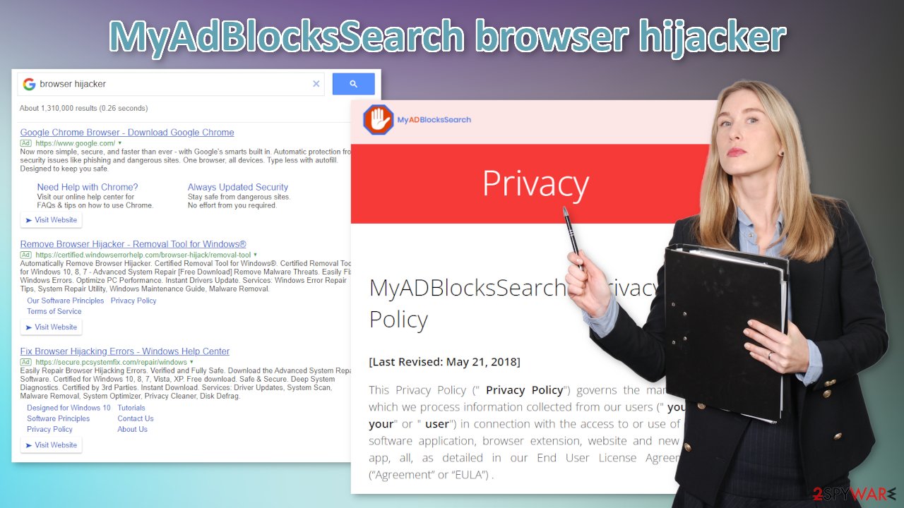 MyAdBlocksSearch browser hijacker