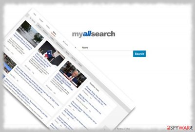 The image of MyAllSearch virus