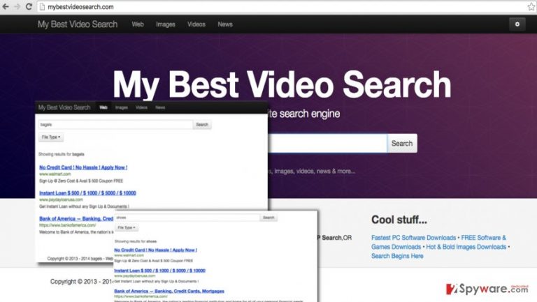 Mybestvideosearch.com redirect virus