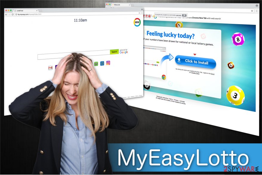 MyEasyLotto use deceptive marketing methods to distribute the add-on