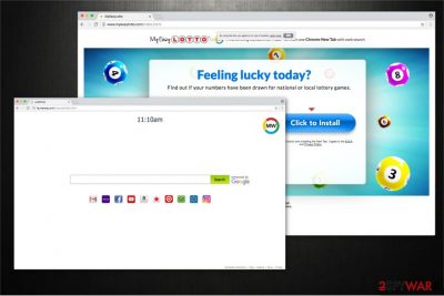 MyEasyLotto toolbar is an unreliable browser extension