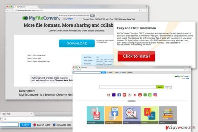 The image of MyFileConvert Toolbar