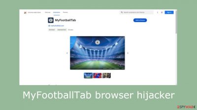 MyFootballTab browser hijacker