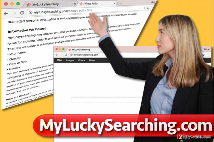 MyLuckySearching.com virus