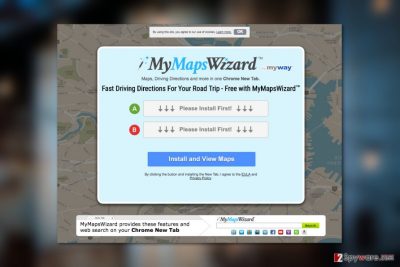 MyMapsWizard Toolbar virus