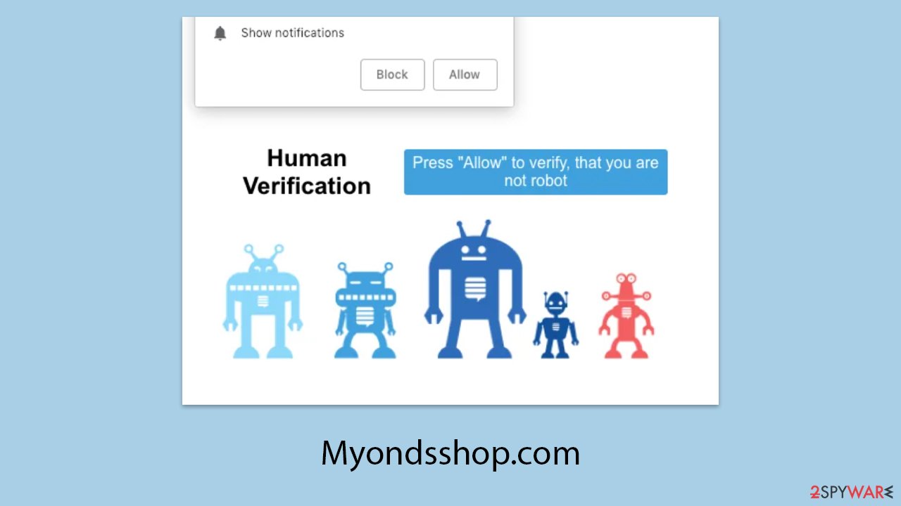 Myondsshop.com ads