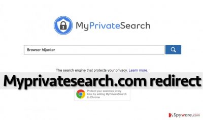 Myprivatesearch.com browser hijacker is not a trustworthy program