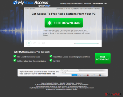 MyRadioAccess Toolbar