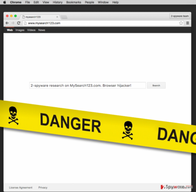 Mysearch123.com virus