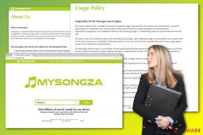 Mysongza.com virus