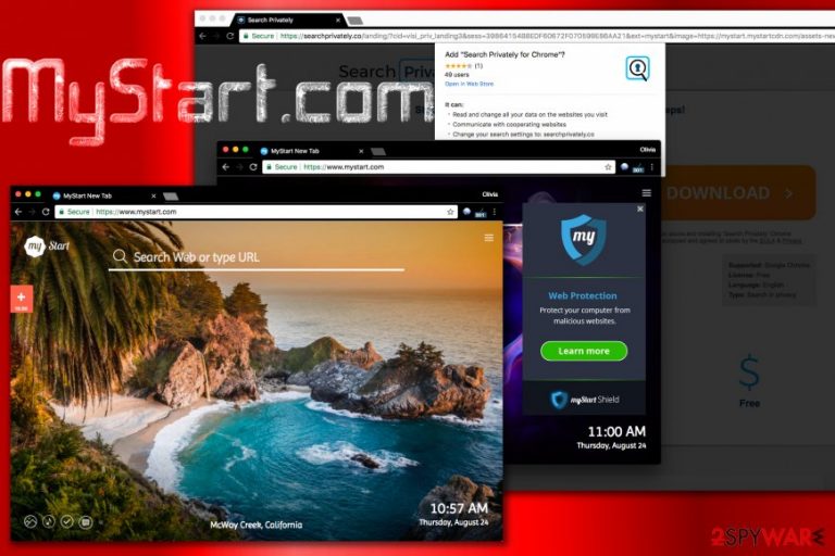 MyStart.com virus