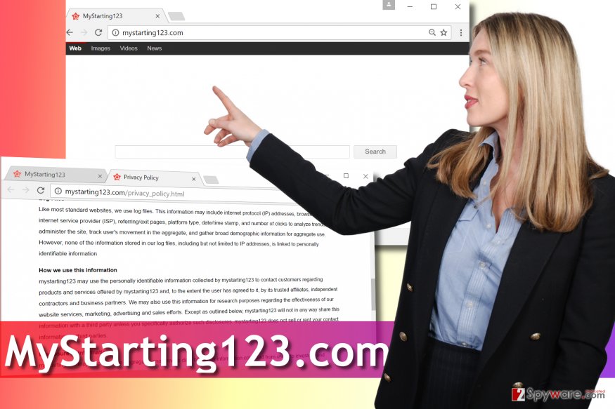 MyStarting123.com virus