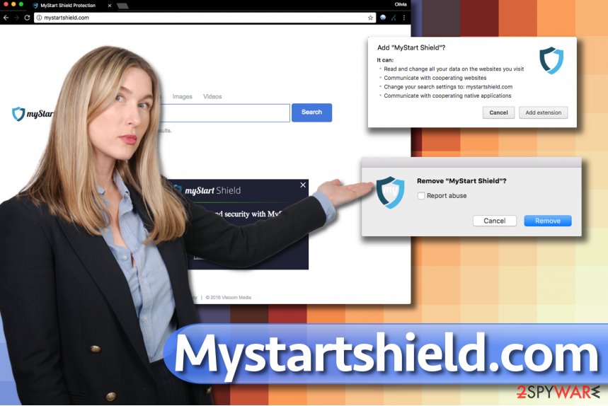 Mystartshield.com browser hijacker