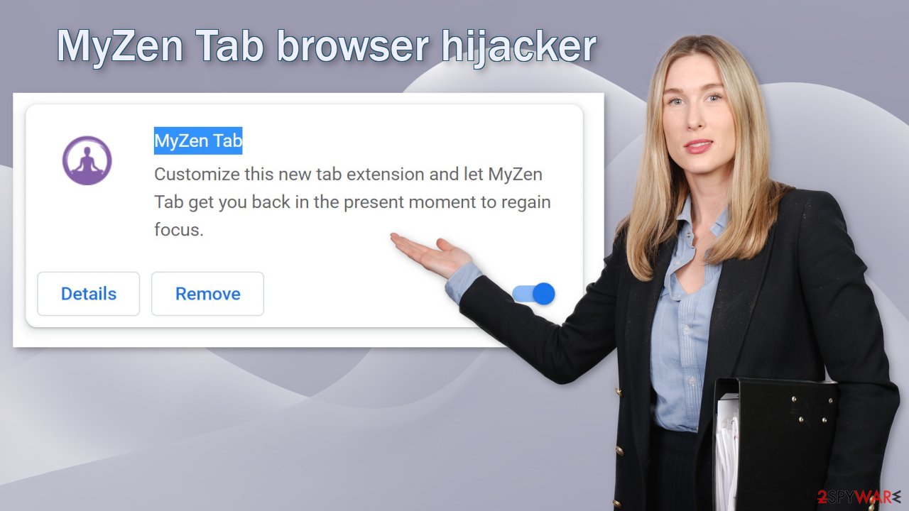 MyZen Tab browser hijacker