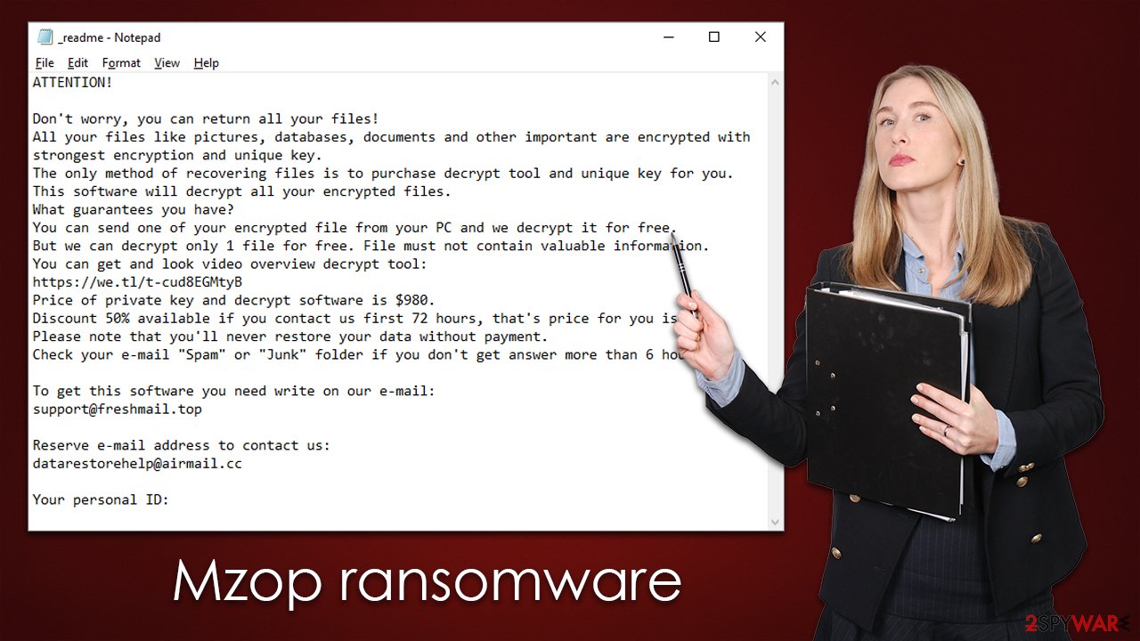 Mzop ransomware virus