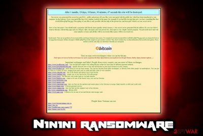 N1n1n1 ransomware