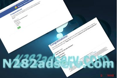 The image of N282adserv.com virus