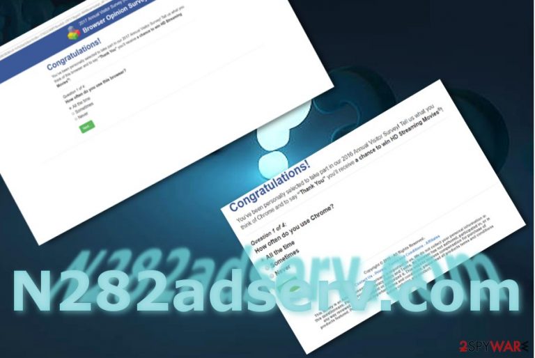 The image of N282adserv.com virus