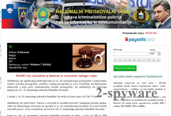 Nacionalni Preiskovalni Urad virus snapshot Nacionalni Preiskovalni Urad virus snapshot