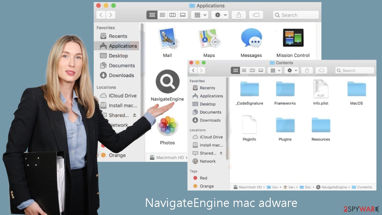 NavigateEngine mac adware