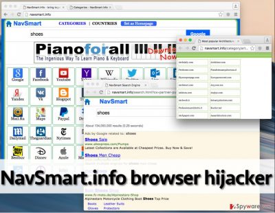 NavSmart.info redirects can make you visit untrustworthy websites