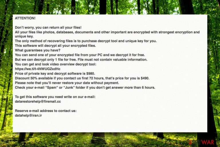 Nbes ransomware virus