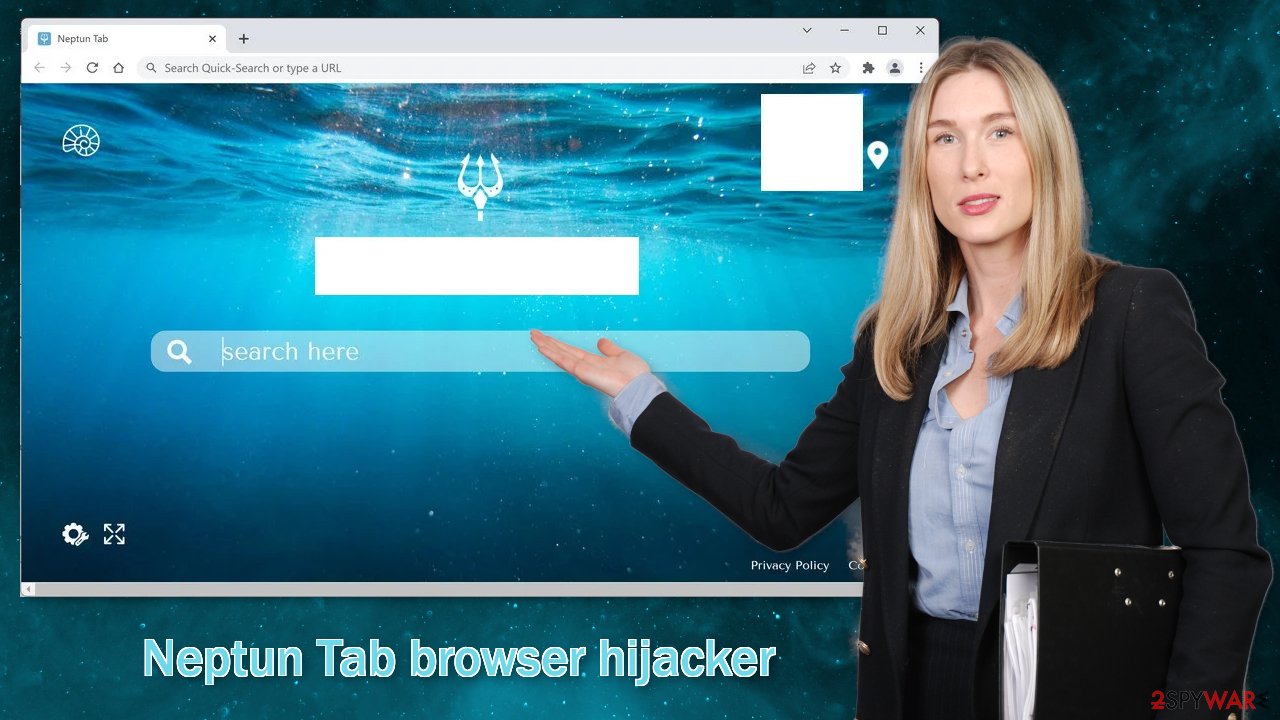 Neptun Tab browser hijacker