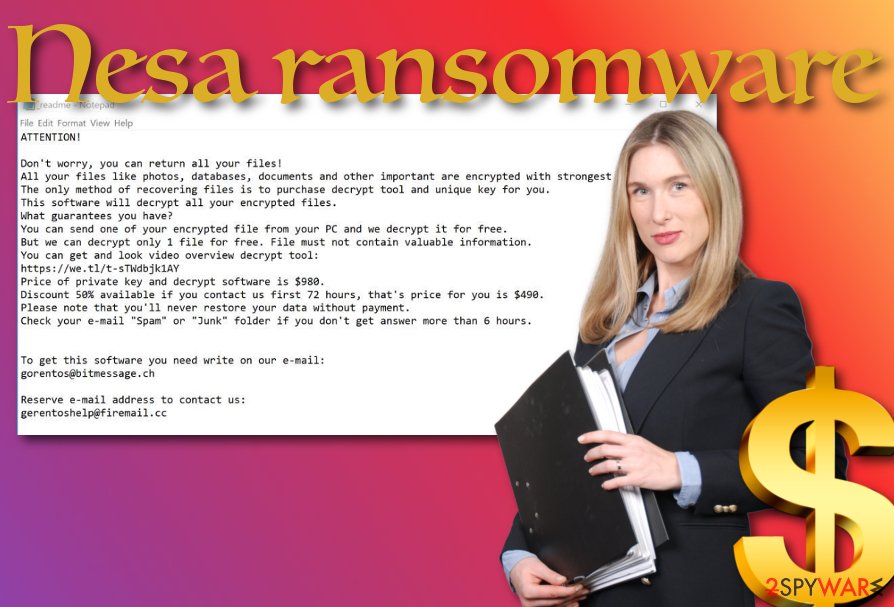 Nesa ransomware