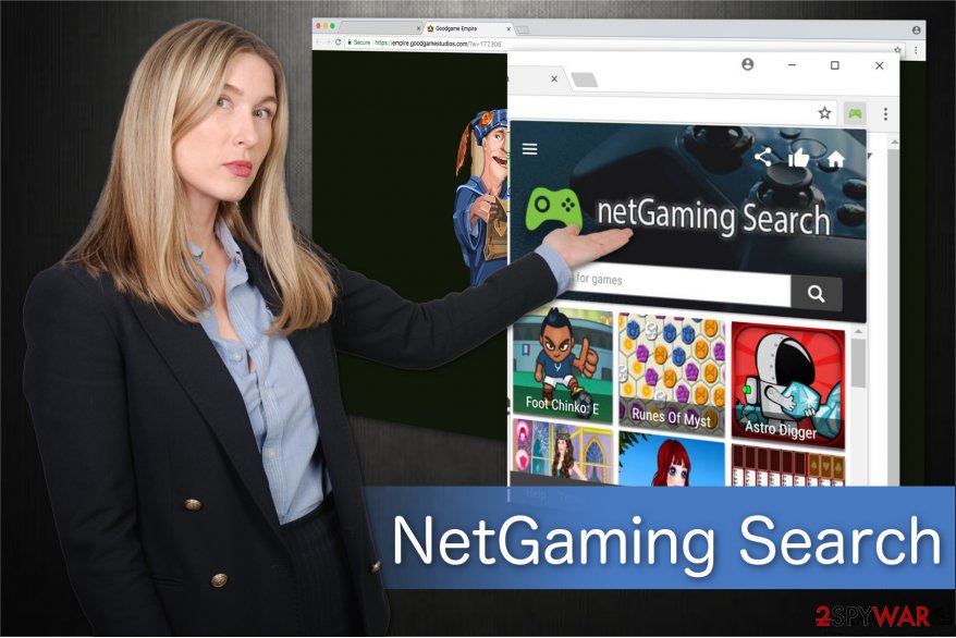 NetGaming Search Illustration