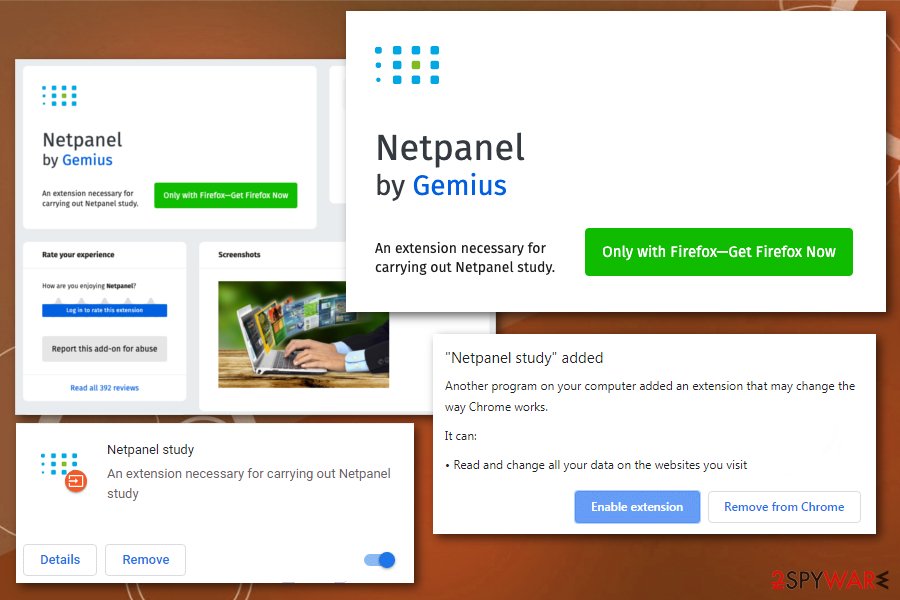 NetPanel Study spyware