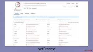 NetProcess Mac virus
