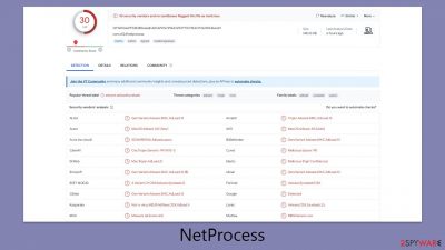 NetProcess Mac virus