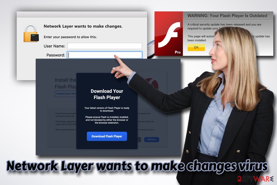 Network Layer wants to make changes virus